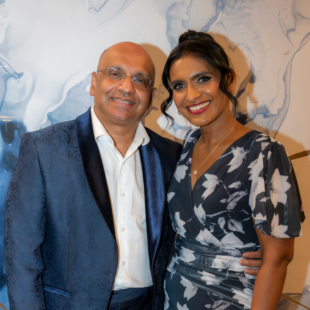 Professor Selva and Dr Tharshiny Pankaj